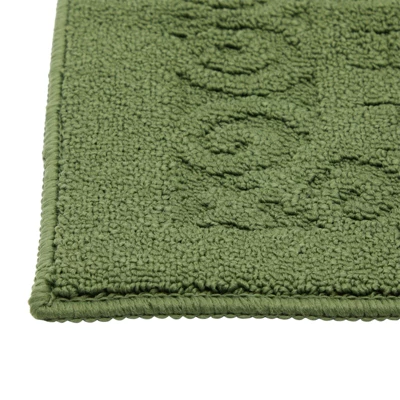 Farmlyn Creek Green Rectangle Rug With Latex Backing, Kitchen Mat, Indoor Outdoor Doormat For Home Entryway (43 X 20 In) 4 Farmlyn Creek Green Rectangle Rug With Latex Backing, Kitchen Mat, Indoor Outdoor Doormat For Home Entryway (43 X 20 In) - Image 2