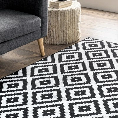 NuLOOM Kellee Machine Washable Modern Diamonds Area Rug 10 NuLOOM Kellee Machine Washable Modern Diamonds Area Rug - Image 8