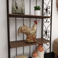 14" X 13" Farmhouse Ceramic Chicken Garden Sculpture Beige - Olivia & May -Decoration Series Shop GUEST 54827707 d84b 4858 a43e 11e1ea902949