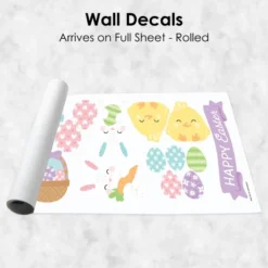 Big Dot Of Happiness Spring Easter Bunny - Peel And Stick Nursery And Home Decor Vinyl Wall Art Stickers - Wall Decals - Set Of 20 -Decoration Series Shop GUEST 583e8d28 bc4e 4add bcbc 6e611b57f7c2