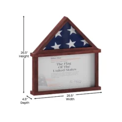 Merrick Lane Flag Display Case With Certificate Holder -Decoration Series Shop GUEST 5aa55c15 95c9 4d09 bd19 c2c661a2c5bf