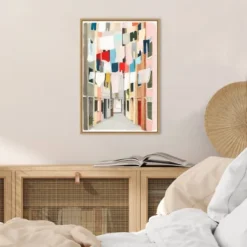 16" X 23" Laundry Day I By Grace Popp Framed Canvas Wall Art - Amanti Art -Decoration Series Shop GUEST 5c6107ce 7933 4982 94a2 189dcfebfc7e