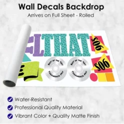 Big Dot Of Happiness 90’s Throwback - Peel And Stick 1990s Party Decoration - Wall Decals Backdrop -Decoration Series Shop GUEST 609997f0 38fb 4958 a14a b6fad0546f3b