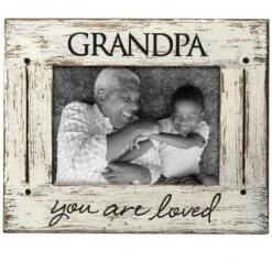 Cream You Are Loved 5 X 7 Inch Distressed Wood Picture Frame - Foreside Home & Garden -Decoration Series Shop GUEST 61032bd4 1649 4f11 ae1c b5c71d8c7c9c