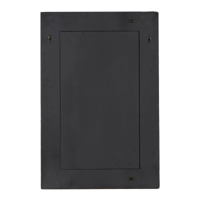 Mother Of Pearl Handmade Mosaic Wall Mirror With Blue Corners Cream - Olivia & May 7 Mother Of Pearl Handmade Mosaic Wall Mirror With Blue Corners Cream - Olivia & May - Image 5