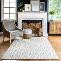 NuLOOM Kadence Diamond Trellis Texture Area Rug