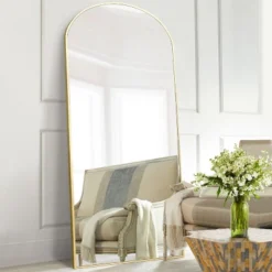 Muse 32" Width X 71" Height Aluminum Alloy Framed Accent Full Length Mirror-The Pop Home -Decoration Series Shop GUEST 626d0eea caf2 463a 8f47 93fcec4ede9f