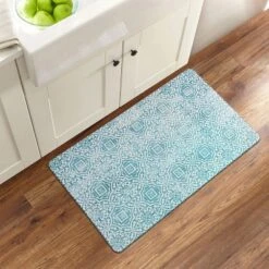 World Rug Gallery Boho Tile Anti-Fatigue Standing Mat -Decoration Series Shop GUEST 64f1e2eb 29a6 4bea 9178 b7049e033318