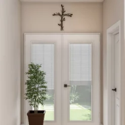 Metal Wall Cross With Decorative Intertwined Vine Design- Rustic Handcrafted Religious Art For Decor In Living Room, Bedroom, More By Hastings Home -Decoration Series Shop GUEST 65877675 fa7d 444e b2b1 be72e33cb0aa