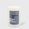 Unscented Pillar Candle Cream - Made By Design™