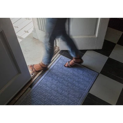 1'9" X 2'9" Geometric Indoor/Outdoor Doormat Gray - Entryways 4 1'9" X 2'9" Geometric Indoor/Outdoor Doormat Gray - Entryways - Image 2