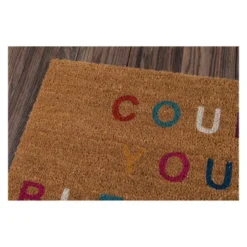 Count Your Blessings Coir Doormat - Novogratz By Momeni
