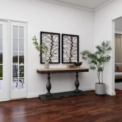 Wood Tree Branch Wall Decor With Black Frame Brown - Olivia & May 34 Wood Tree Branch Wall Decor With Black Frame Brown - Olivia & May -Decoration Series Shop GUEST 6d5c9ce9 4089 4da5 bcb5 4806d3ebe2a5