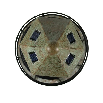 Sunnydaze Decor Sunnydaze Outdoor Backyard Garden Nautical Lighthouse Solar LED Pathlight Statue Figurine - 35" - Brick 6 Sunnydaze Decor Sunnydaze Outdoor Backyard Garden Nautical Lighthouse Solar LED Pathlight Statue Figurine - 35" - Brick - Image 4