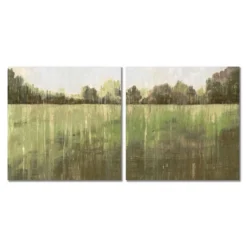 (Set Of 2) Canvas Wall Art Set Green Field By PI Creative Art - Americanflat -Decoration Series Shop GUEST 6e5fa345 1f8c 420a a67c 474847659e7a