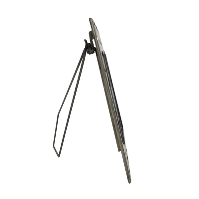 4x6 Inches Galvanized Metal & Glass Photo Frame - Foreside Home & Garden 4 4x6 Inches Galvanized Metal & Glass Photo Frame - Foreside Home & Garden - Image 2