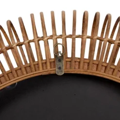 Rattan Starburst Weaved Frame Wall Mirror Brown - Olivia & May -Decoration Series Shop GUEST 719bc1ea f85a 4b5f 865f 167824c6ca03