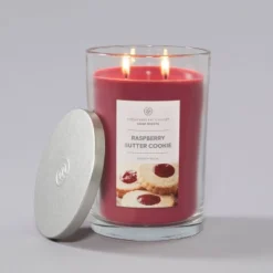 19oz Jar Candle Raspberry Butter Cookie Home Scents - Chesapeake Bay Candle -Decoration Series Shop GUEST 71c5b0a1 55f9 4e43 abbf abdd60a0118d