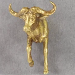 Set Of 6 Polystone Safari Animals Wall Decors Gold - Olivia & May -Decoration Series Shop GUEST 77fe5809 1ec2 4ffb 82eb c27bfa5dc6b7