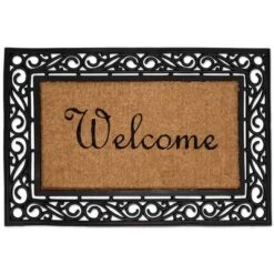 BirdRock Home Classic Welcome Brush Coir Doormat With Black Rubber Bottom - 24 Inches X 36 Inches 9 BirdRock Home Classic Welcome Brush Coir Doormat With Black Rubber Bottom - 24 Inches X 36 Inches -Decoration Series Shop GUEST 7c1d4d65 5343 4934 9ddc 0b72901ef6f9