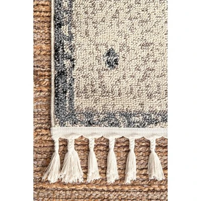 NuLOOM Camilla Moroccan Tassel Area Rug 4 NuLOOM Camilla Moroccan Tassel Area Rug - Image 2