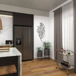 Metal Leaf Metallic Wall Decor With Stem - Olivia & May -Decoration Series Shop GUEST 7d1b8ee5 4dc8 4a5d a1b0 a8193e90da8d