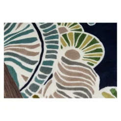 3'6"x5'6" Floral Tufted Accent Rug Navy - Momeni -Decoration Series Shop GUEST 7da6b853 2e5f 4da8 9d21 2ed83cde2cee