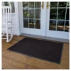 2'x3' Solid Doormat Charcoal - HomeTrax -Decoration Series Shop GUEST 7e802afe 6a80 4301 abd4 df2cc5690d7f