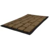 Northlight Brown And Black Brick Rectangular Doormat 18" X 29.5" -Decoration Series Shop GUEST 7ec2d780 854b 4d23 924e 1d37418080fe