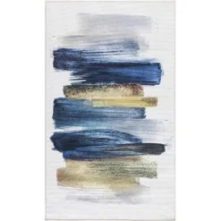 Nourison Washables Abstract Brushstroke Indoor Non-Skid Area Rug 18 Nourison Washables Abstract Brushstroke Indoor Non-Skid Area Rug -Decoration Series Shop GUEST 7ff5c9d4 fdc1 48be b95e e234ea5b953d