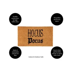 Evergreen 16 X 28 Halloween Greeting Coir Mat, Hocus Pocus For Indoor And Outdoor Decor -Decoration Series Shop GUEST 81a32ead 8453 4dbb b89f e6e9420222fb