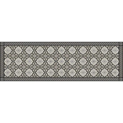 FlorArt Chelsea Noir Low Profile Easy Clean Kitchen Mat Black/Gray - Bungalow Flooring 7 FlorArt Chelsea Noir Low Profile Easy Clean Kitchen Mat Black/Gray - Bungalow Flooring - Image 5