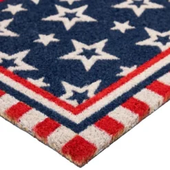 Northlight Blue And Red Americana Stars And Striped Border Coir Outdoor Doormat 18" X 30" 11 Northlight Blue And Red Americana Stars And Striped Border Coir Outdoor Doormat 18" X 30" -Decoration Series Shop GUEST 84902872 c43c 4bea b5b4 f8d3df280ff3