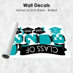 Big Dot Of Happiness Teal Class Of 2023 Graduation Party Wall Decals Set Of 20 -Decoration Series Shop GUEST 85629073 ffcc 4c05 9926 2b55ee9d1023