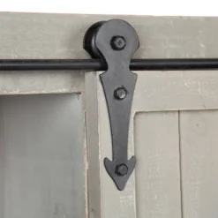 Decorative Wood Wall Storage Cabinet With 2 Sliding Barn Doors Rustic Gray - Kate & Laurel All Things Decor 11 Decorative Wood Wall Storage Cabinet With 2 Sliding Barn Doors Rustic Gray - Kate & Laurel All Things Decor -Decoration Series Shop GUEST 85730f5d f6c3 4e46 a79c 0b77a320141b