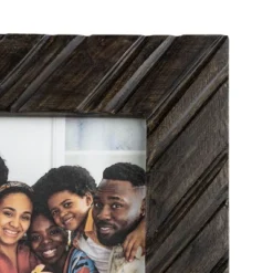 Carved Diagonal 5X7 Wood Photo Frame - Foreside Home & Garden -Decoration Series Shop GUEST 8825f4aa bb17 4671 b427 7a710520ee77