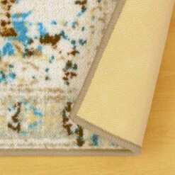 Distressed Medallion Traditional Border Indoor Area Rug Or Runner Rug By Blue Nile Mills -Decoration Series Shop GUEST 89d5177d ca78 47cd af2b baf171f31e4a