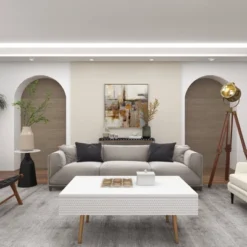 12" Modern Acrylic And Iron Tic Tac Toe Set - Olivia & May -Decoration Series Shop GUEST 8a3a1529 ef19 4812 b8d8 cc124bb77001