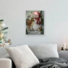 Northlight LED Lighted Snowman And Reindeer Christmas Canvas Wall Art 15.75" X 11.75" -Decoration Series Shop GUEST 908bfa08 d2d4 4750 b6e3 e6687aed73aa
