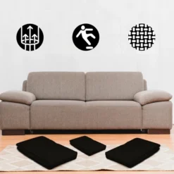 Nevlers Non-Slip Grip Pad For Rugs 5'x7' - Black -Decoration Series Shop GUEST 90ee3aa3 ae75 4e62 b9b8 8cecd11dcf68 1