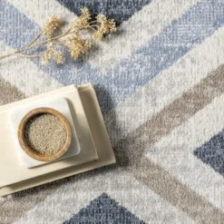 NuLOOM Akari Transitional Diamond Machine Washable Area Rug -Decoration Series Shop GUEST 91daed6f 6585 49b6 8377 3e6467f74d5a