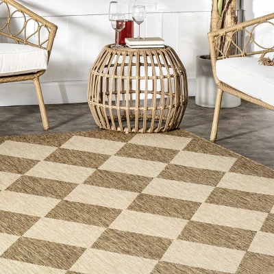 NuLOOM Sabina Diamond Trellis Indoor/Outdoor Area Rug 10 NuLOOM Sabina Diamond Trellis Indoor/Outdoor Area Rug - Image 8