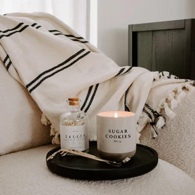 Sweet Water Decor Sugar Cookies 12oz Cream Stoneware Candle 4 Sweet Water Decor Sugar Cookies 12oz Cream Stoneware Candle - Image 2