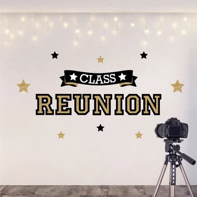 Big Dot Of Happiness Reunited - Peel And Stick School Class Reunion Party Decoration - Wall Decals Backdrop 5 Big Dot Of Happiness Reunited - Peel And Stick School Class Reunion Party Decoration - Wall Decals Backdrop - Image 3