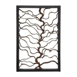 Wood Tree Branch Wall Decor With Black Frame Brown - Olivia & May 25 Wood Tree Branch Wall Decor With Black Frame Brown - Olivia & May -Decoration Series Shop GUEST a05ae754 aa03 4591 81ea b06769c83820