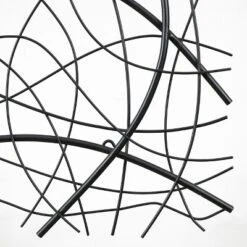 LuxenHome Large Black Abstract Square Metal Wall Decor -Decoration Series Shop GUEST a20cb703 b2ea 4b6e 94f8 2a67bb0ec112