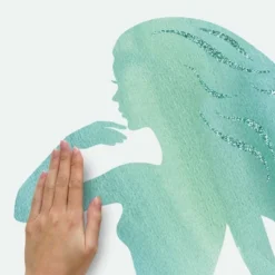 Glitter Mermaid Peel And Stick Giant Wall Decal - RoomMates -Decoration Series Shop GUEST a250aefe ffe9 4930 80d8 a06ae93f93bf