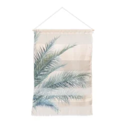 Eye Poetry Photography Tropical Palms On Blush Pink Boho Nature Fiber Wall Hanging - Society6 -Decoration Series Shop GUEST a5dfc19f 0879 40ff 8714 2f1f9e32d93d