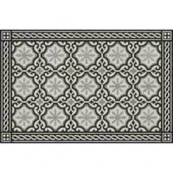 FlorArt Chelsea Noir Low Profile Easy Clean Kitchen Mat Black/Gray - Bungalow Flooring 12 FlorArt Chelsea Noir Low Profile Easy Clean Kitchen Mat Black/Gray - Bungalow Flooring -Decoration Series Shop GUEST a68faa38 3c93 4cb9 aa48 f35591b87af4