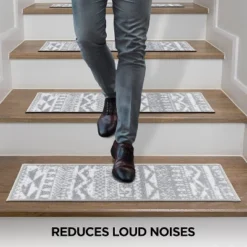 World Rug Gallery Modern Geometric Non-Slip Stair Treads 13 World Rug Gallery Modern Geometric Non-Slip Stair Treads -Decoration Series Shop GUEST a9c9f9cd f64d 46f3 876a 5b56b7d7c1ca